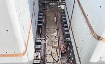 NEXCO earthquake resistance reinforcement work