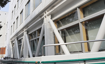 Complete earthquake-resistance reinforcement work
