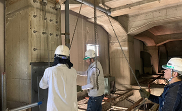 Kintetsu Line Station Earthquake Reinforcement Work