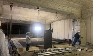 Kintetsu Line Station Earthquake Reinforcement Work